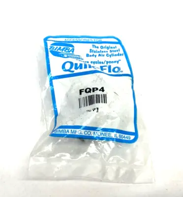New | in-Stock Bimba Quik-Flo Fitting, Flow Control Valve, 1/4" NPT to 3/8" Tube OD Valves/Fittings Michigan US | Maverick Industrial Sales #1401834