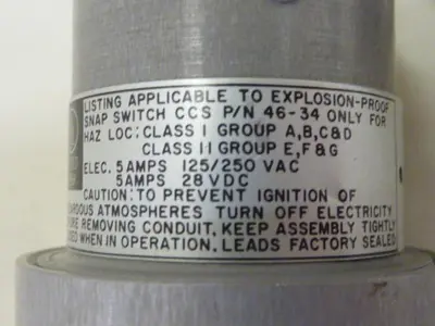 NEW CUSTOM COMPONENT SWITCHES 611GE9121