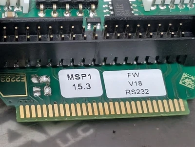 Synatec 3000113 LCD Interface Board V1.0 FW V18 Used