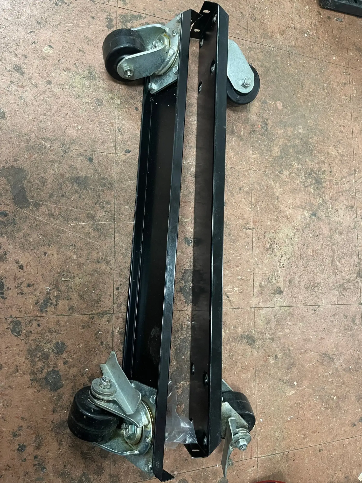 Used True Used True 3" Castor Wheel Kit for 27" Frame Single Door Refrigerator or Freezer 872063 Casters Illinois US | Falcon Restaurant Supply #1375876
