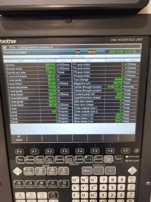 2016 BROTHER SPEEDIO S700X1 Vertical Machining Centers | Toolquip, Inc. (17)