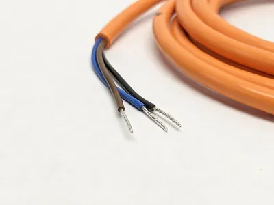 OP-87396 | Keyence  Connector Cable M8 3-Pin Straight 2-m PVC - New Other