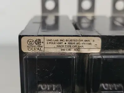 Used WESTINGHOUSE BAB3050H Switchgears British Columbia CA | Lenmark #241978