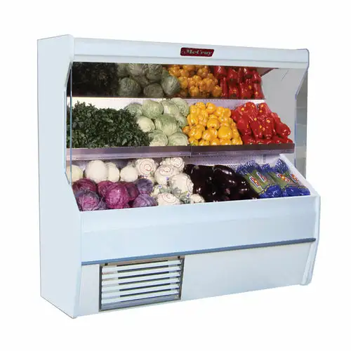 Howard-McCray 74" Horizontal Open Produce Merchandiser w/ (2) Levels, 115v/208-230v/1ph (SC-P32E-6S-LED)