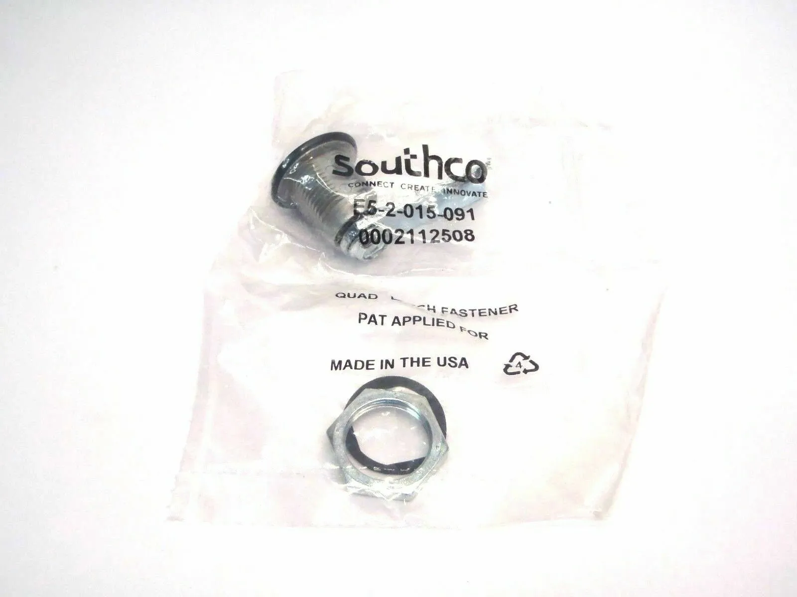 New | in-Stock SOUTHCO BLACK QUAD LATCH FASTENER FOR 14MM THICK DOOR/ Misc Fasteners | Maverick Industrial Sales #1108798