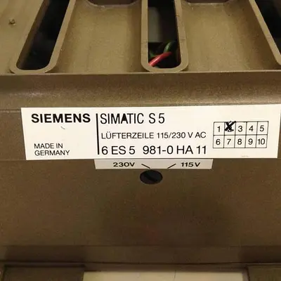USED SIEMENS 6ES5 981-0HA11