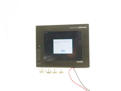 Mitsubishi GT1665M-VTBD 8.4" Color Touch Panel SVGA 800x600p 24VdC Color LCD