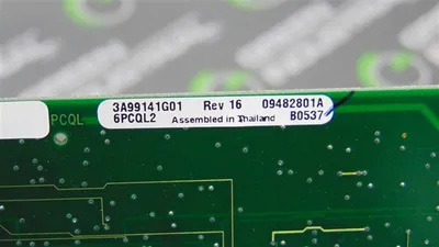 Westinghouse 6PCQL2 Ovation Power Board Assembly 3A99141G01 Rev. 16 Used