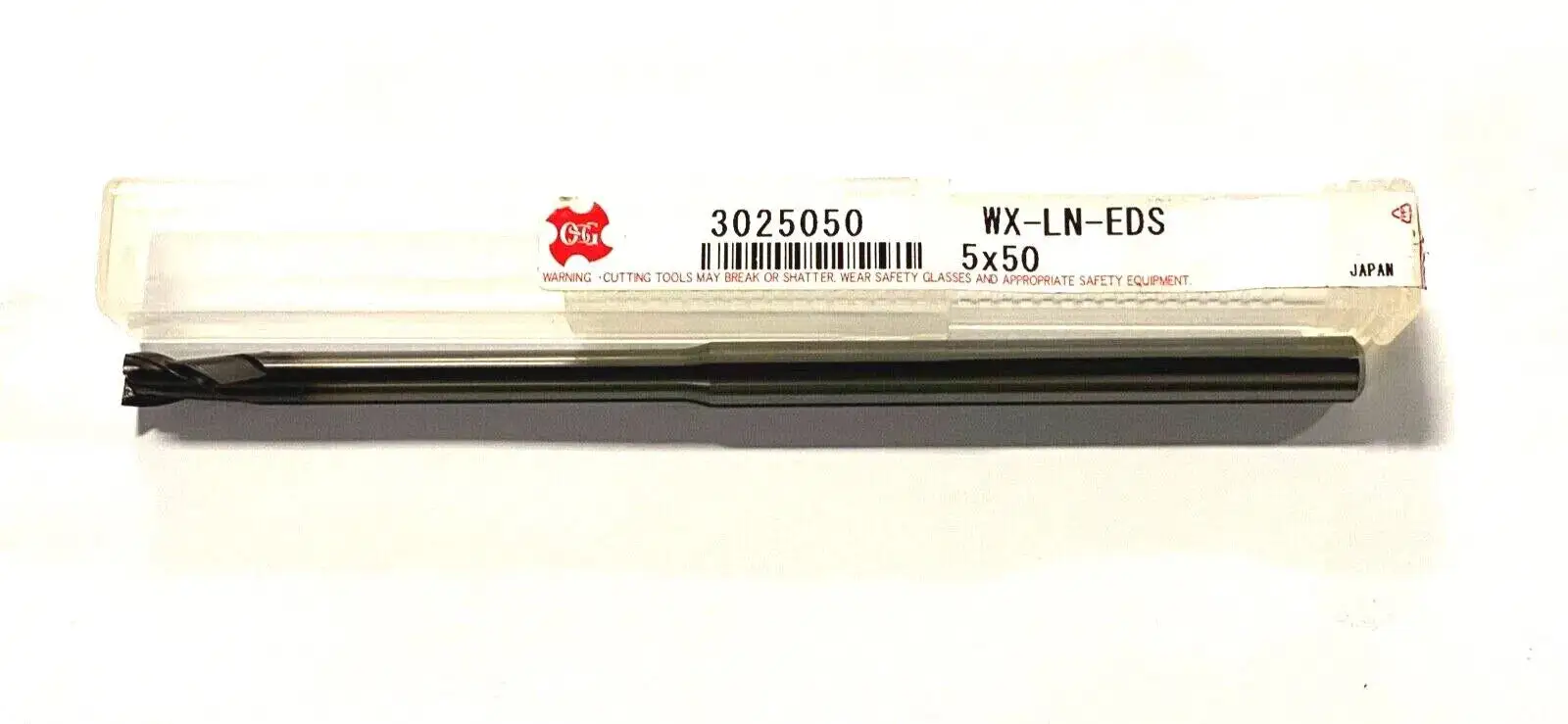 OSG Carbide End Mill 5mm x 6mm x 7.5mm x 100mm TiAlN Coated High Performance