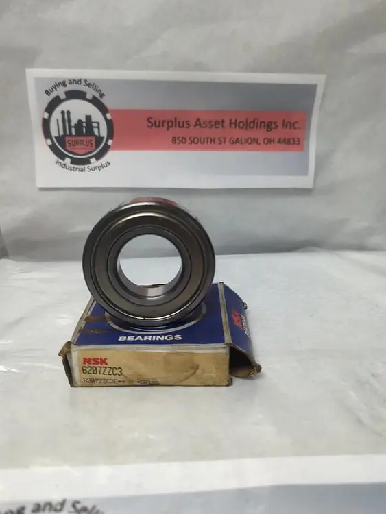 New | in-Stock NSK 6207ZZC3 Bearings | Surplus Asset Holdings #1204108