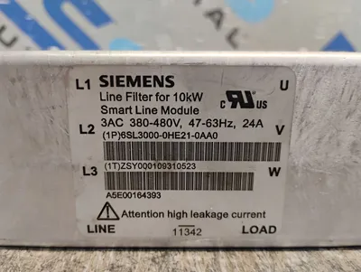 SIEMENS 6SL3000-0HE21-0AA0 Electrical/PLC/Automation | ESS Industrial Equipment Sales (3)