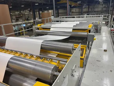 This 2018 Marquip Falcon 2500 Sheeter