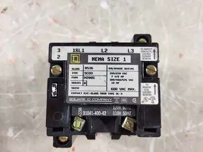 Used SQUARE D 8536SCO3V02S Switchgears British Columbia CA | Lenmark #240803