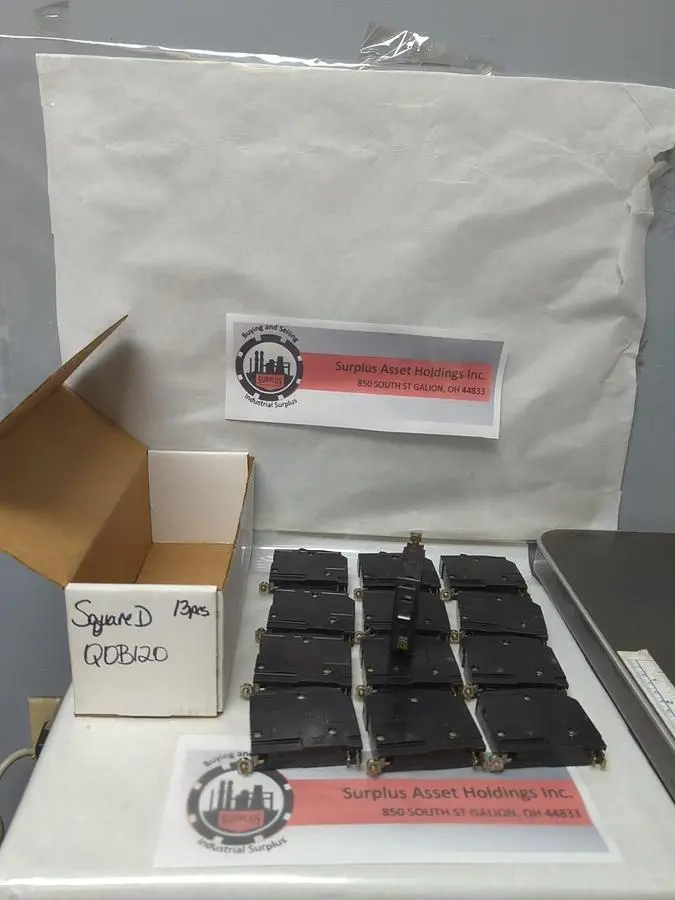 Used SQUARE D QOB120 Switchgears Ohio US | Surplus Asset Holdings #1185600