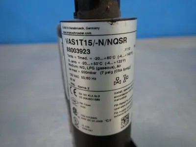 New | in-Stock KROM SCHRODER VAS1T15/N/NQSR Solenoid Valves Ohio US | HGR 24 #914468