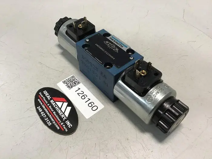 Used MANNESMANN REXROTH 4WE6G2-60/EG24N9K4 Valves/Fittings Michigan US | Ideal Machinery #576839