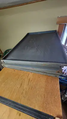 Steel Shelves - No Risers