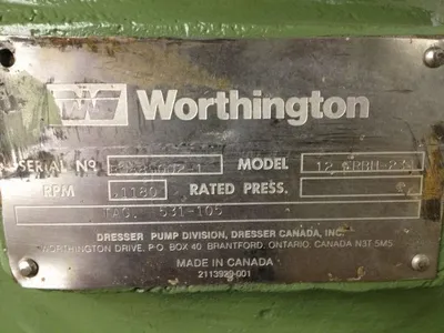 USED Worthington 12FRBH-234