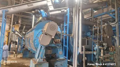 Used Haarslev HCD 60 Coil Disc Dryer | 7.5 T/hr Capacity | 60 m² Heating Surface | Stainless Steel | Built 2018