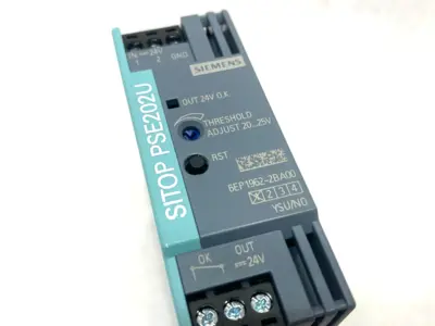 New | in-Stock SIEMENS SITOP PSE202U REDUNDANCY MODULE CLASS 2 24VDC Industrial Controls | Maverick Industrial Sales #1104526