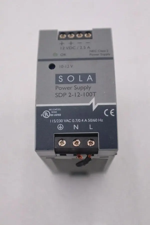 EGS Sola/Hevi-Duty SDP 2-12-100T Power Supply #K-3018