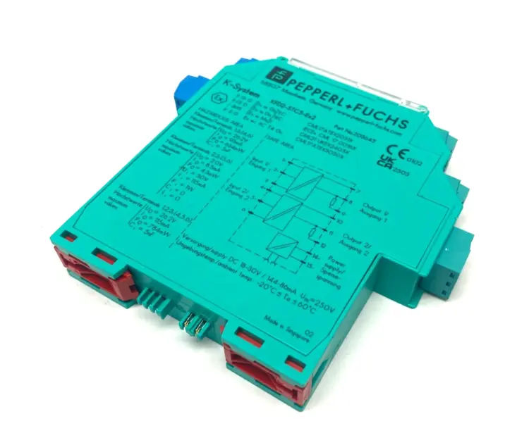 Used PEPPERL+FUCHS K-SYSTEM SMART TRANSMITTER POWER SUPPLY KFD2-STC5-EX2 Power Supplies | Maverick Industrial Sales #1103246