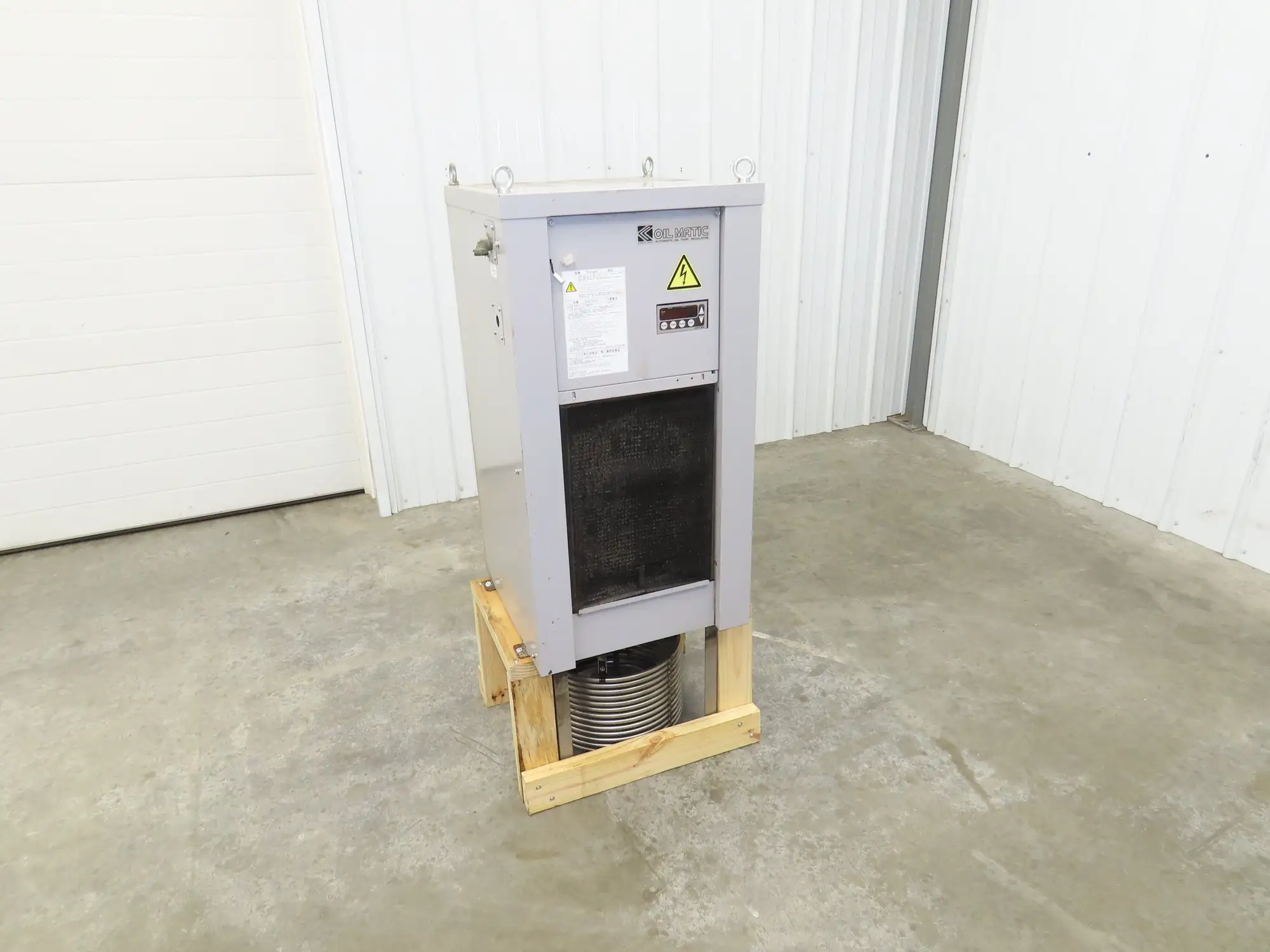 Kanto Seiki KVT-7.5D-HR6-N Oilmatic Oil Chiller Temp Regulator 0.75kw 220V 3Ph