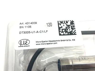 NEW MICRO-EPSILON EDDYNCDT INDUCTIVE MEASURING DISPLACEMENT SENSOR