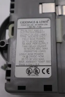 DANAHER MOTION M.1017.3095 R3 / M10173095 R3 GIDDINGS & LEWIS MODULE #6033