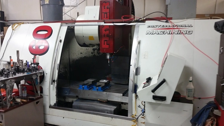 Used 2006 FRYER MC-60 Vertical Machining Centers Vermont US | Two Spade Machinery LLC #506808