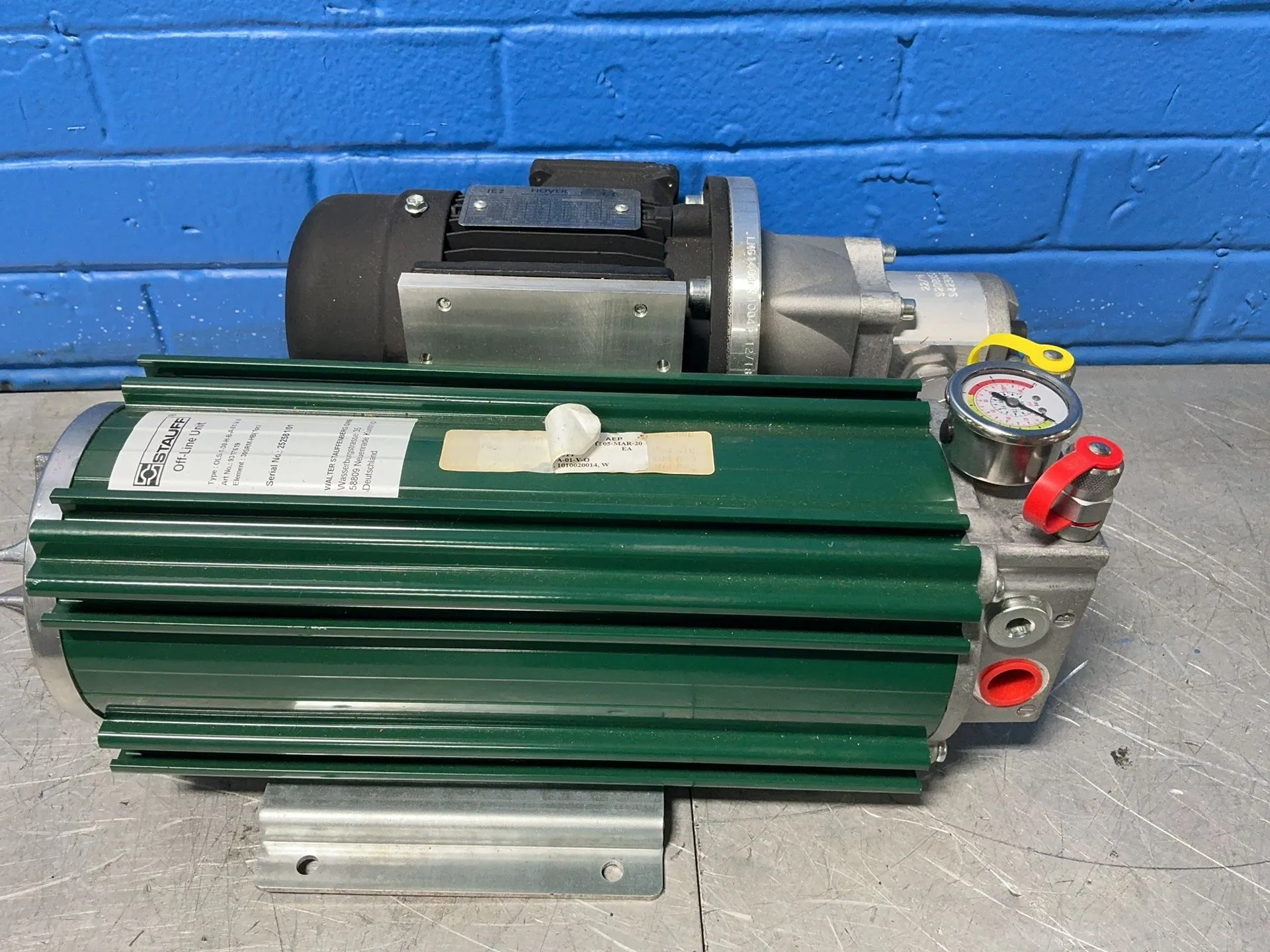 Used STAUFF OLS130HBA01V0 Hydraulic Power Units Ohio US | HGR 24 #1272653
