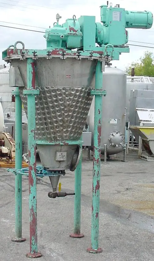 SPC2558  Mixer and Blender 7 cu. ft. capacity Day Mixing conical screw mixer, 14.9 psi jacket, 3 hp, 304 SS