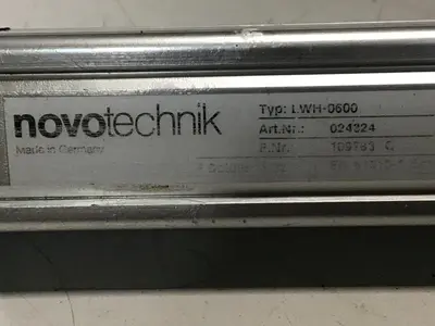 USED NOVOTECHNIK LWH0600