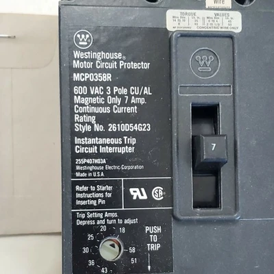 NEW Westinghouse MCP0358R