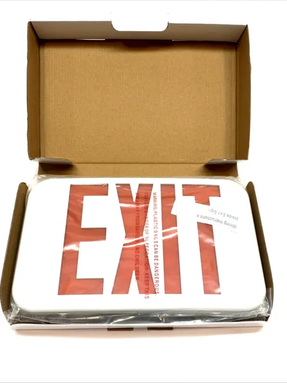 Used ALL‑PRO SELF‑POWERED LED EXIT SIGN Lighting | Maverick Industrial Sales #1105452