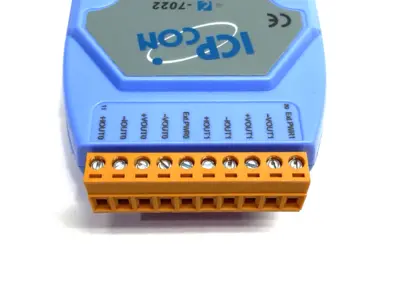 USED ICP DAS 2-CHANNEL 12-BIT ANALOG OUTPUT DATA ACQUISITION MODULE
