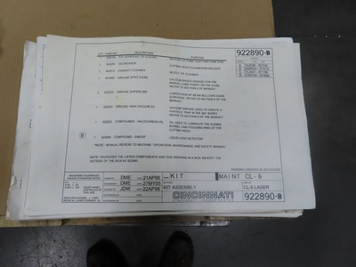 Used CINCINNATI INCORPORATED CL-940 Laser Cutters Minnesota US | Machinesused.com #1470323