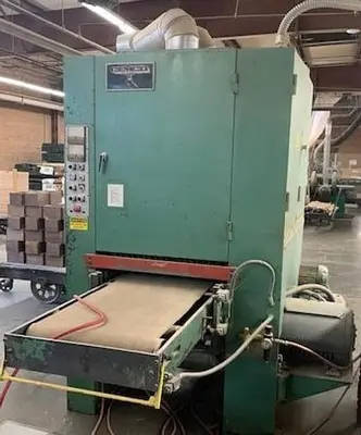 CEMCO 24 INCH, DOUBLE-HEAD WIDE-BELT SANDER