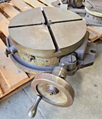 15” Precision Rotary Table For Bridgeport Milling Machine