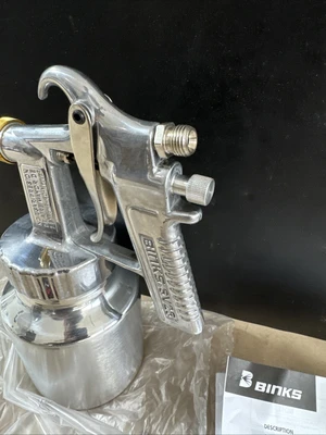 New Binks SV25 7044-1500-1 Pro Series Sprayer Pressure Cup Warranty 🇺🇸