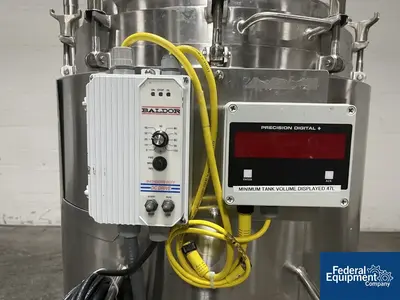 USED Walker 250 Liter Walker Reactor, 316L S/S, 45/150#
