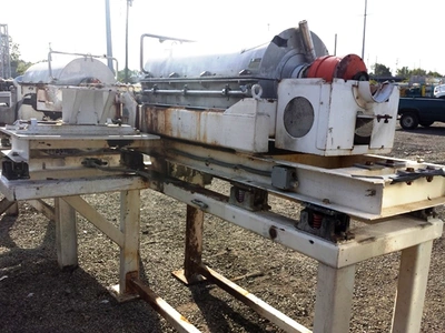 (2) Sharples P3400 sanitary decanter centrifuges, 316SS.