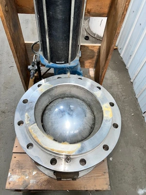 12" Dezurik VPB Stainless Steel V-Ball Control Valve , New Storeroom Spare
