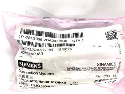 New | in-Stock Siemens SINAMICS Coupling for DRIVE-CLIQ Cable Protet. IP67 Connector Accessories Michigan US | Maverick Industrial Sales #1468115