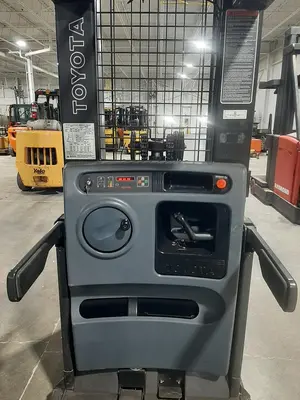 USED 2017 TOYOTA 6BPU15 ORDER PICKER WITH WIRE GUIDANCE
