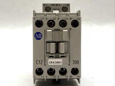 USED ALLEN-BRADLEY SER. A CONTACTOR 12A 4-POLE