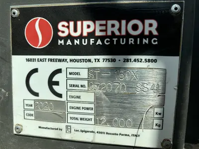USED 2020 Superior ST-150X