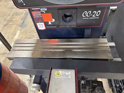 Used 2014 CERTIFIED COMPARATOR PRODUCTS CC-20, 2014, HEDINEHAIN ND-1203 DRO, EDGE DET. Comparators New Jersey US | Machinery Values #944382