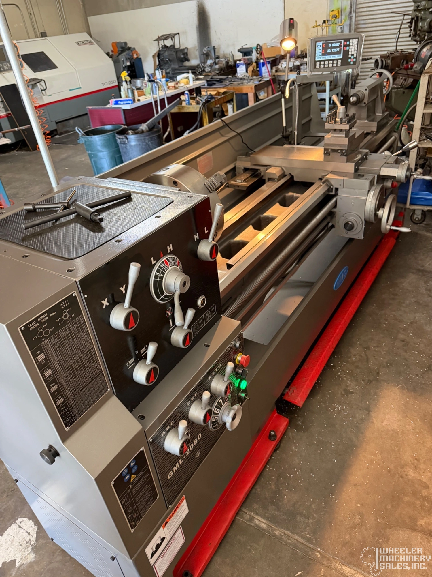 2025 GMC GML-2080 GAP BED ENGINE LATHE AS NEW #8201