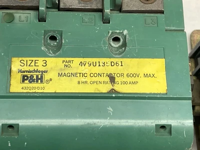 Used P&H 479U135D61 Miscellaneous Equipment (Electrical & Power) Ohio US | Surplus Asset Holdings #1507160